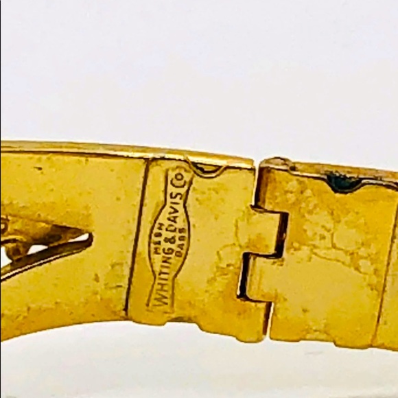 Whiting & Davis Cameo Vintage Bracelet ❤️ - Picture 8 of 8